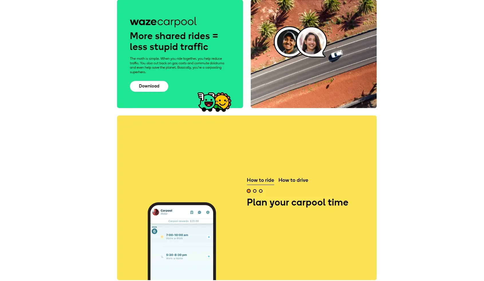 Google Waze Carpool