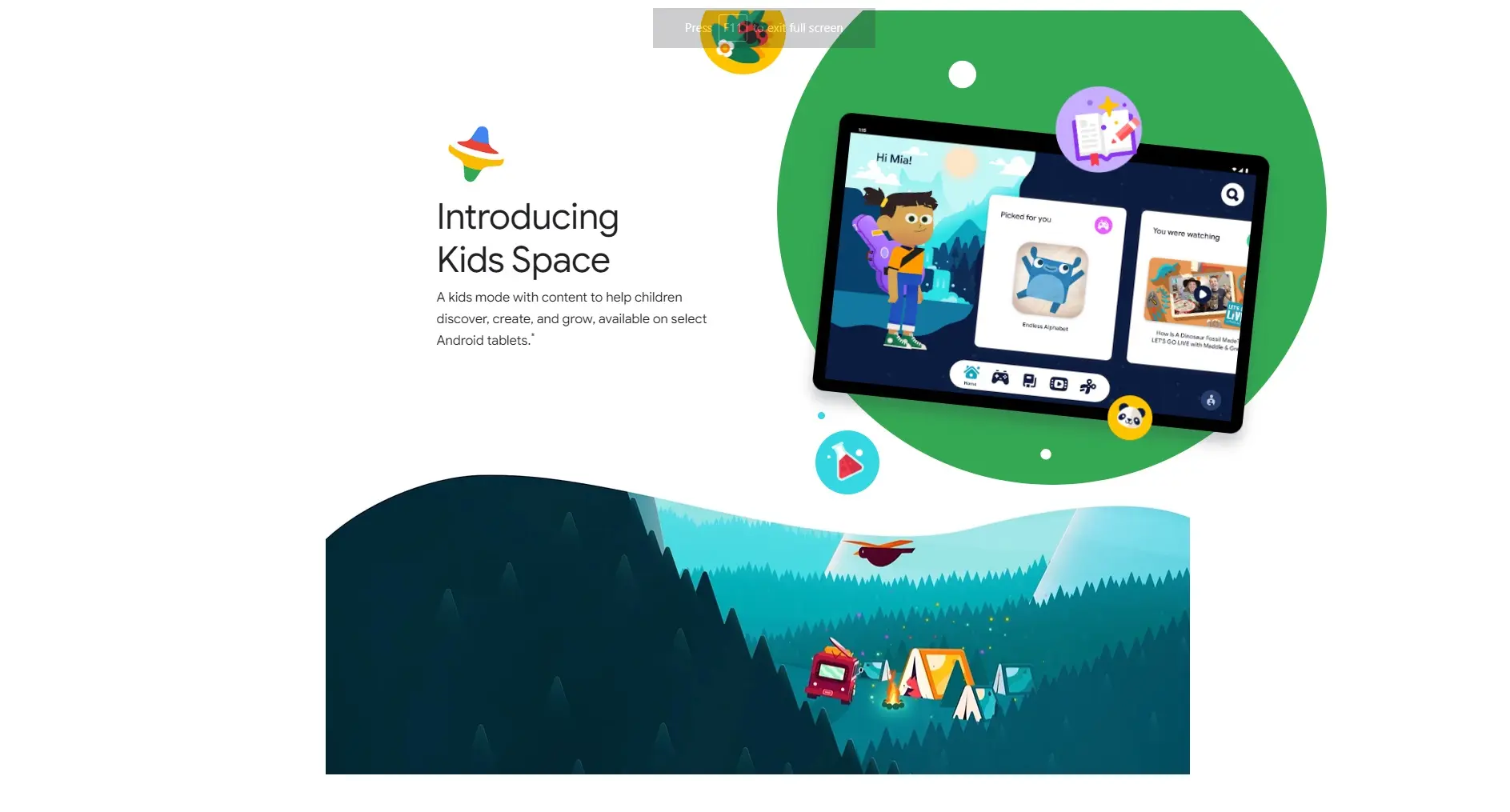 Google Kids Space Logo
