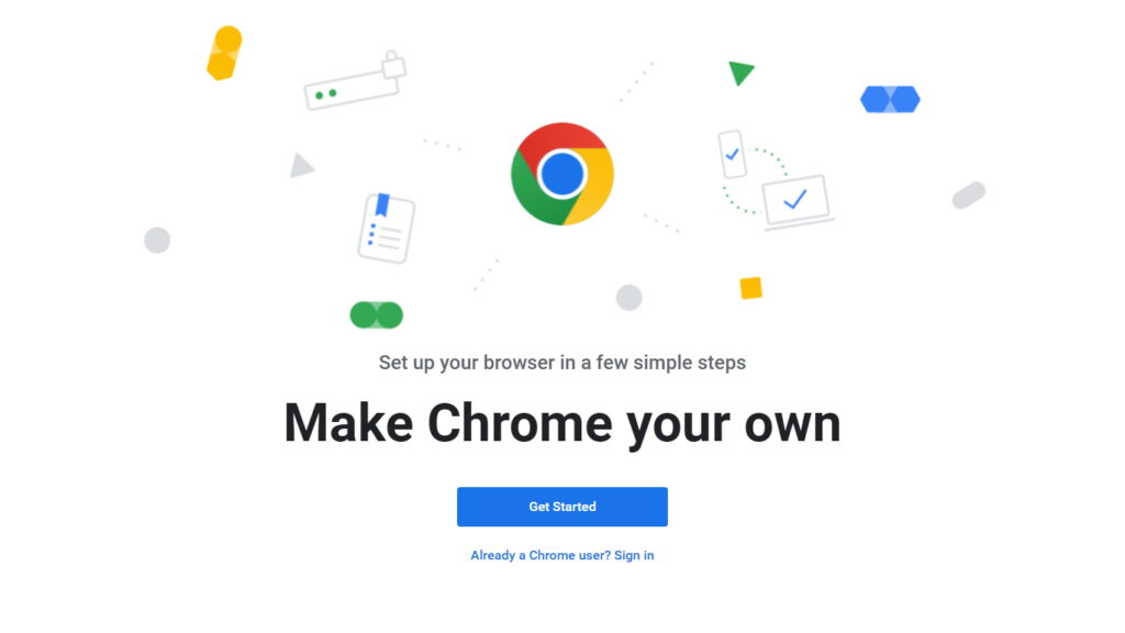Google Chrome web Browser