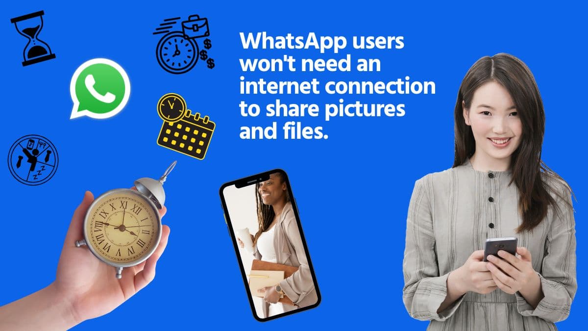 WhatsApp News : जल्द ही, व्हाट्सएप यूजर्स को फोटो और फ़ाइलें भेजने के लिए इंटरनेट की आवश्यकता नहीं होगी।