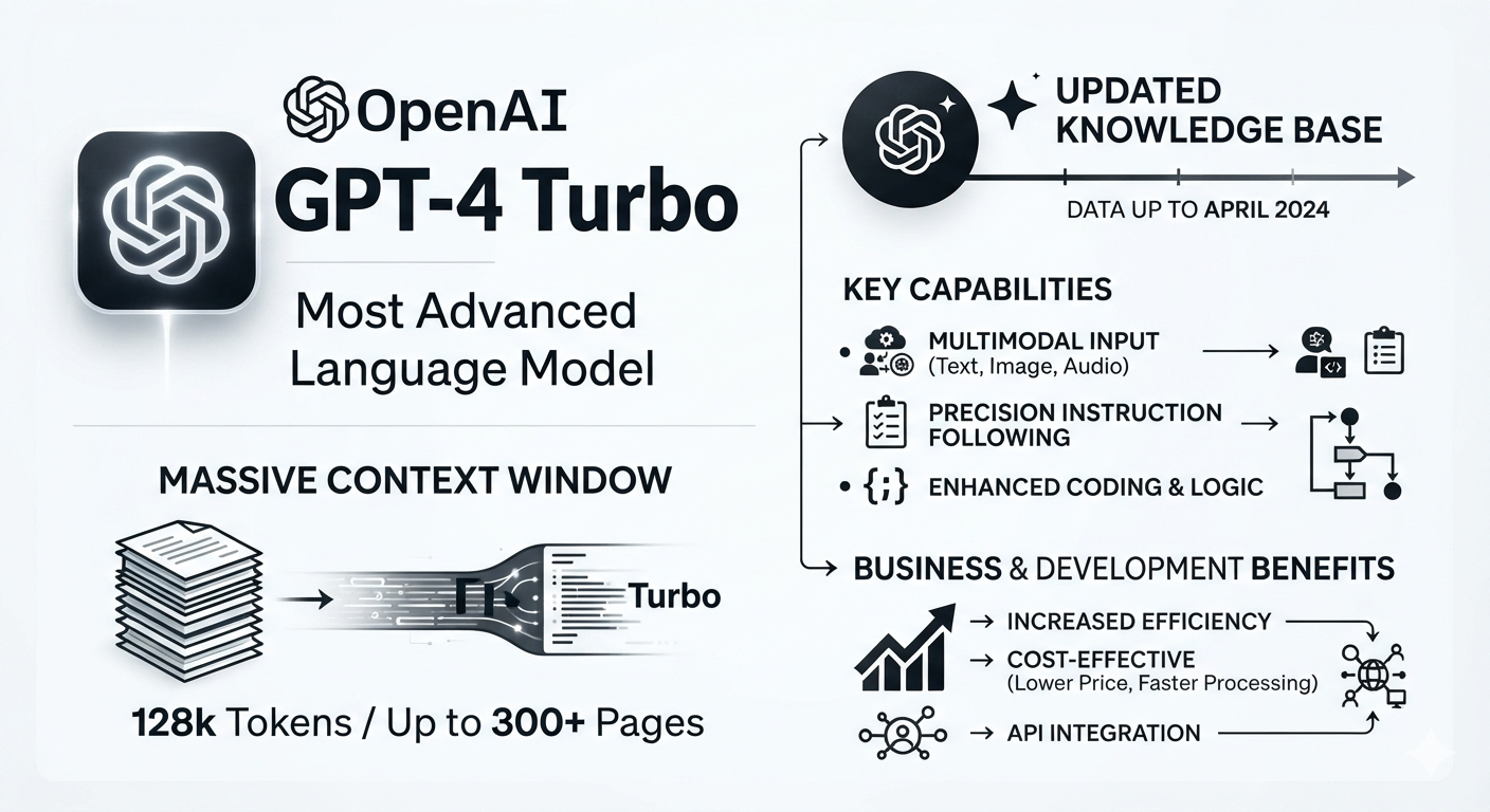 OpenAI GPT-4 Turbo – सबसे एडवांस्ड भाषा मॉडल