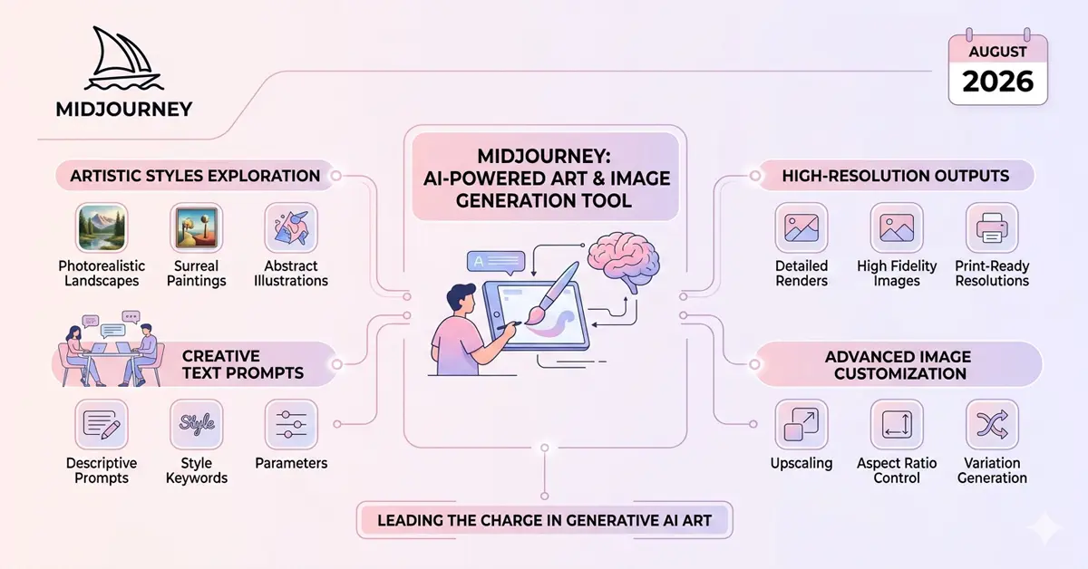 MidJourney – AI पावर्ड आर्ट और इमेज जनरेशन टूल